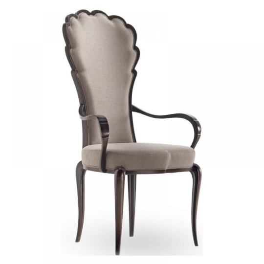 vysoka opierka calunena stolicka s opierkami jedalenska stolicka klasicky elegantny mestsky hlavny stol mediteransky masiv individualne calunene stolicka country obyvacka jedalen renovacia nabytok lameridiana taliansky toskansky.jpg